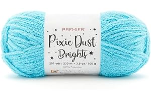 Transform Your Crochet and Knitting Projects with Premier Pixie Dust Brights Yarn