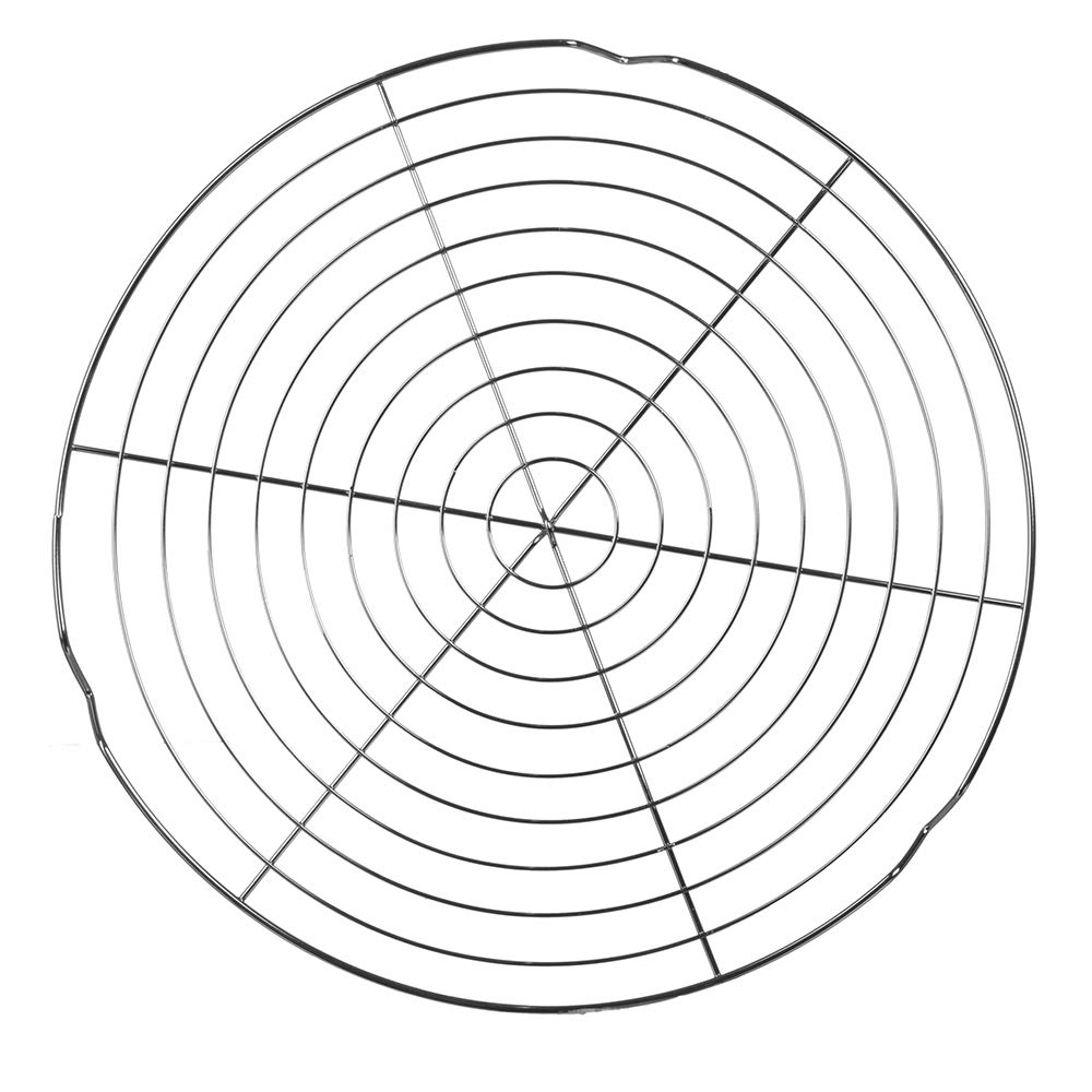 Wenco Kuchenauskühler 32cm - Verchromtes Metall Gitter Für Kuchen & Gebäck