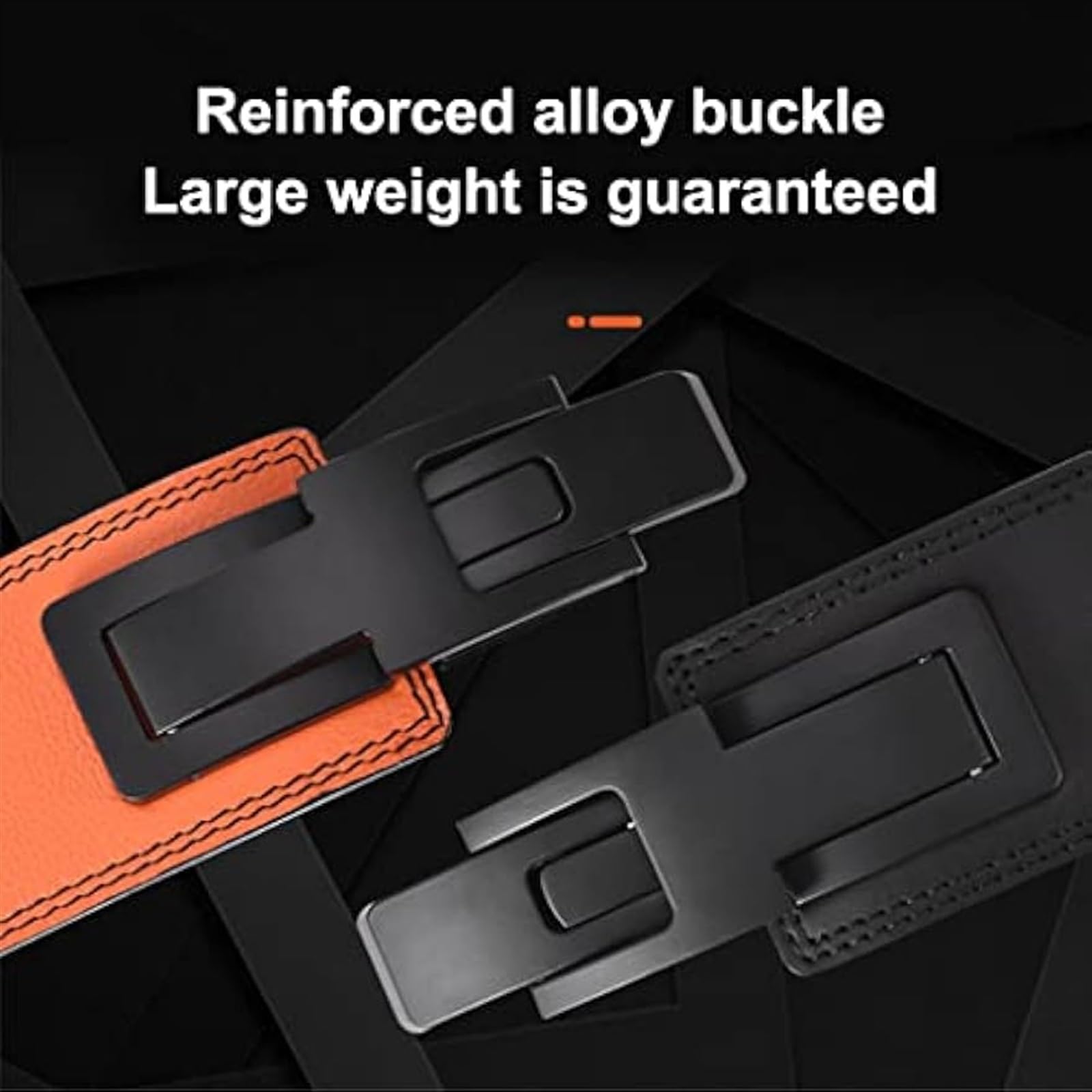 Fitness-Hebel-Gewichtheber-Ledergürtel – robuster Hebelgürtel, 10 cm breit for Rückenunterstützung, Kraft-Gewichtheber-Training, Fitnessstudio und Fitness (Farbe: Schwarz, Größe: S) (Color : Black,