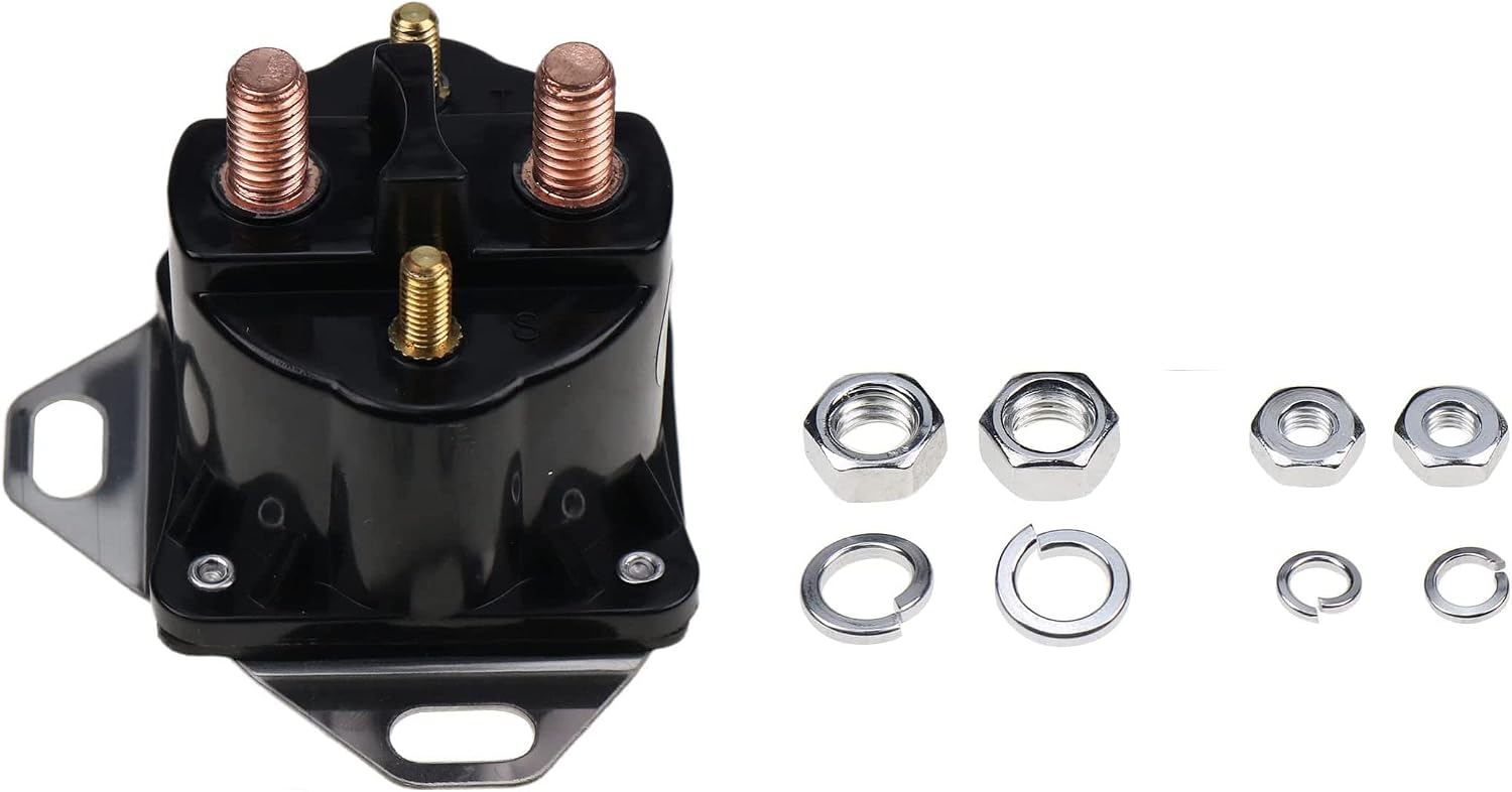 DVPARTS 12V 4-Terminal Solenoid Relay Switch SAZ-4201BR 716/30174 Compatible with John Deere JCB Tractors 8890-3 SO-51177 SAZ-4201CJ SAZ-4201DUY SWX-72 SAZ-4201BC