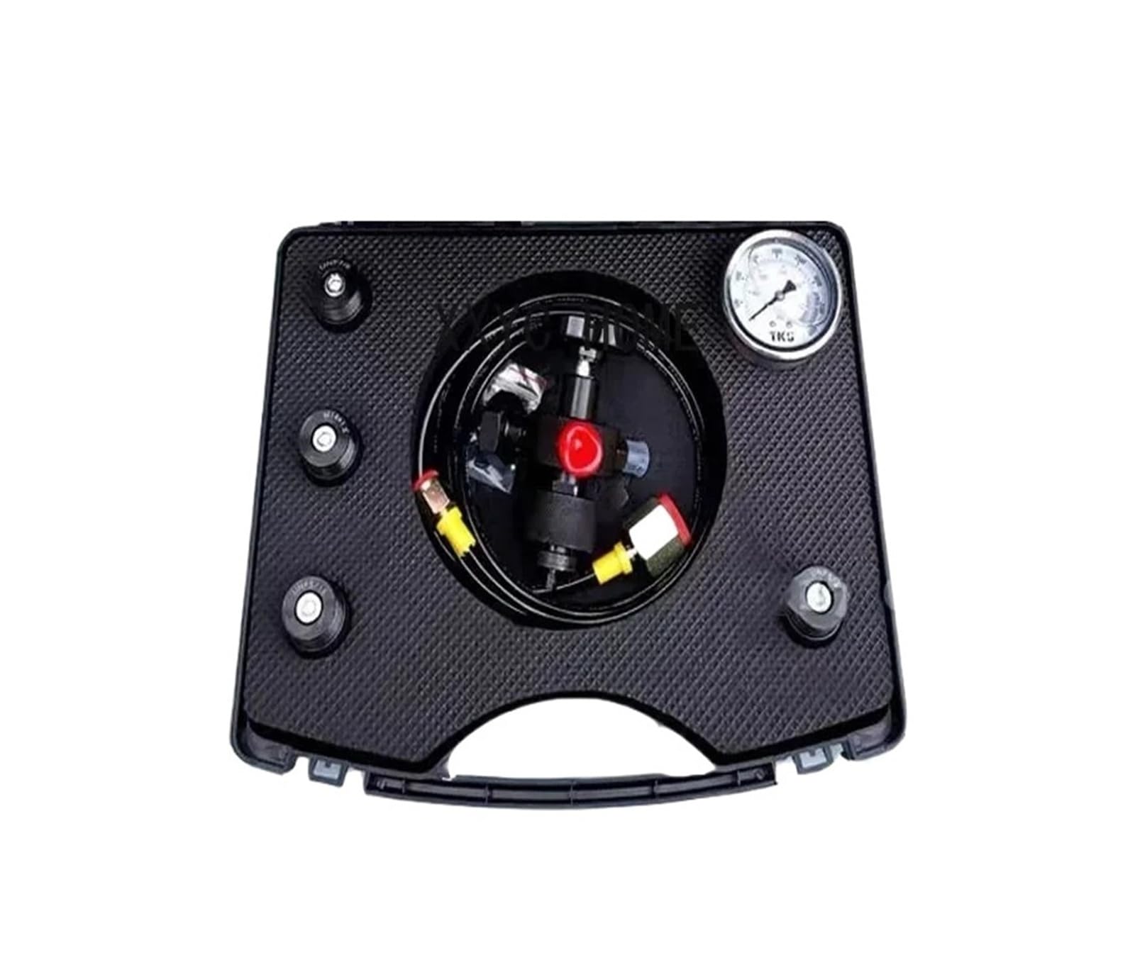 0-400Bar 6000Psi zestaw testowy miernika ciśnienia zestaw hydrauliczny akumulator azotowy zawór ładowania pięć typów adapterów