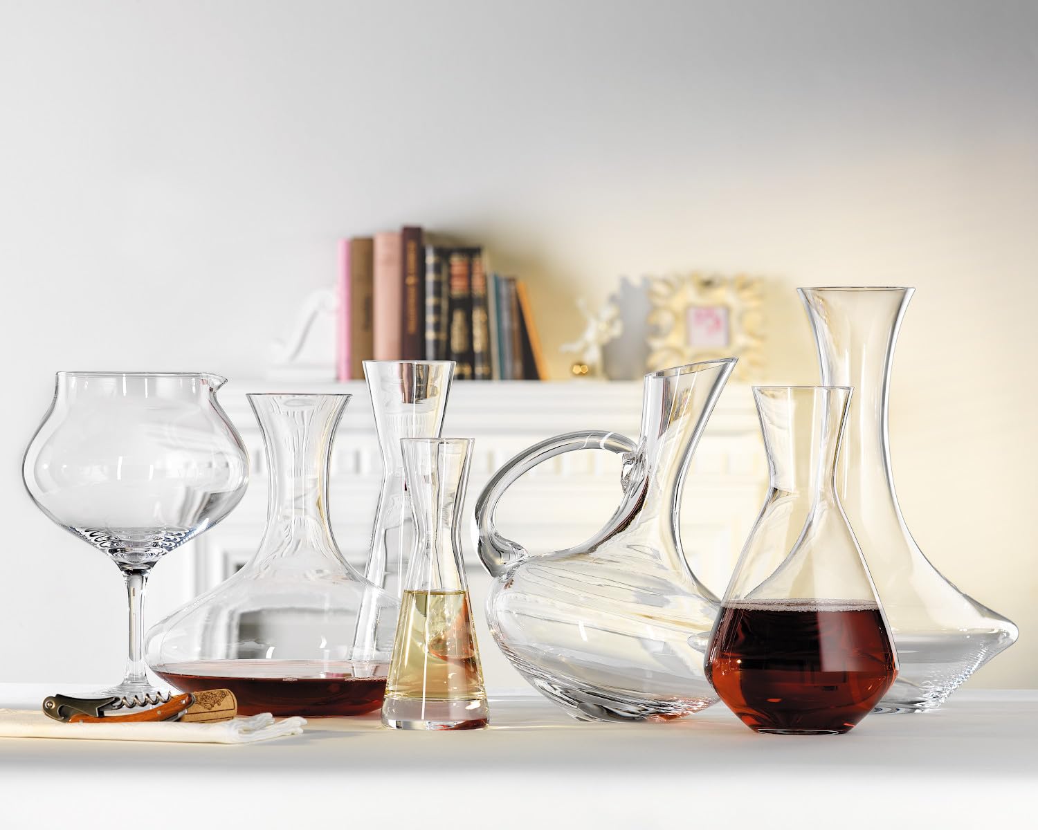 Spiegelau Dekanter Rotwein und Weißwein 1,5 Liter, Vino Grande, 7060157, Weinkaraffe aus Kristallglas, Weindekanter