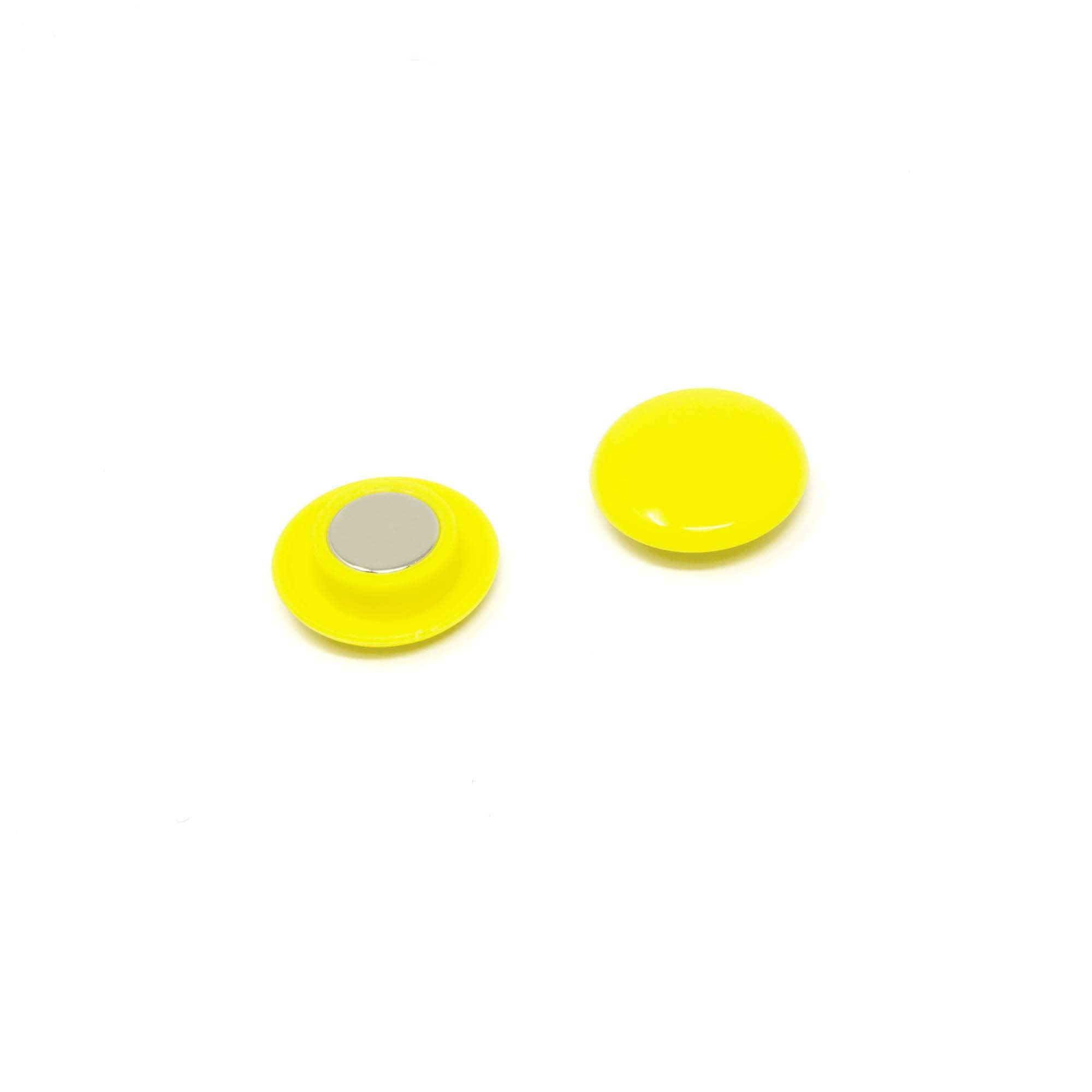 Hochleistungsgelb - Planungsbüro - Magnete Für Kühlschrank, Whiteboard, Mitteilungsboard 30mm x 11mm Hoch - 60 Packung