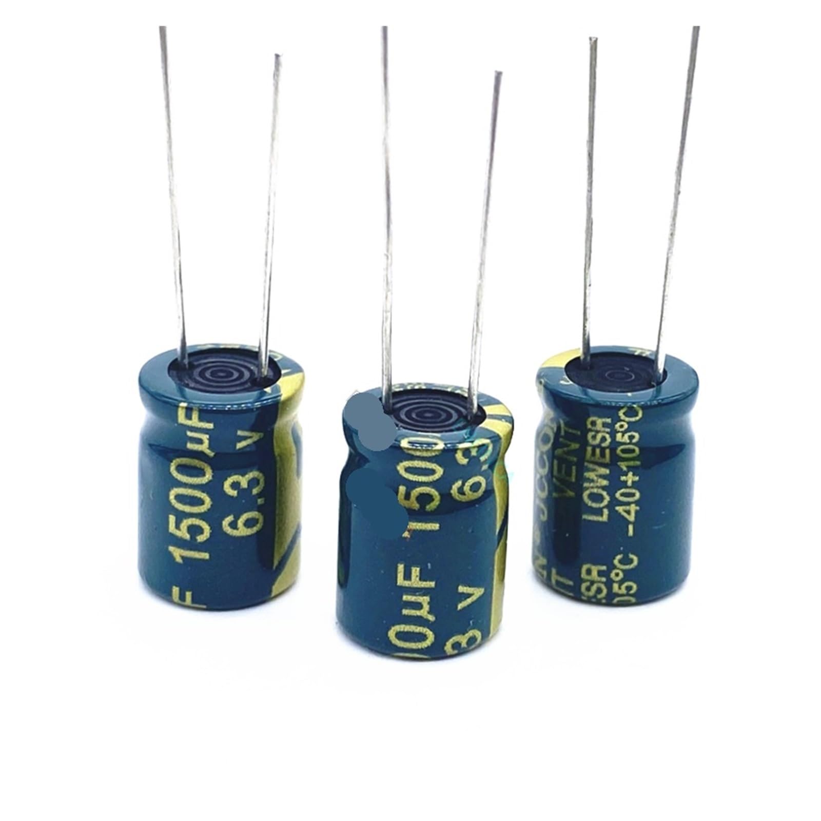 ICXLPMC 5pcs/lot 6.3V 1500UF 8x16 Low/Impedance high frequency aluminum electrolytic capacitor 1500UF 6.3V 8x16 6.3v1500uf 20%