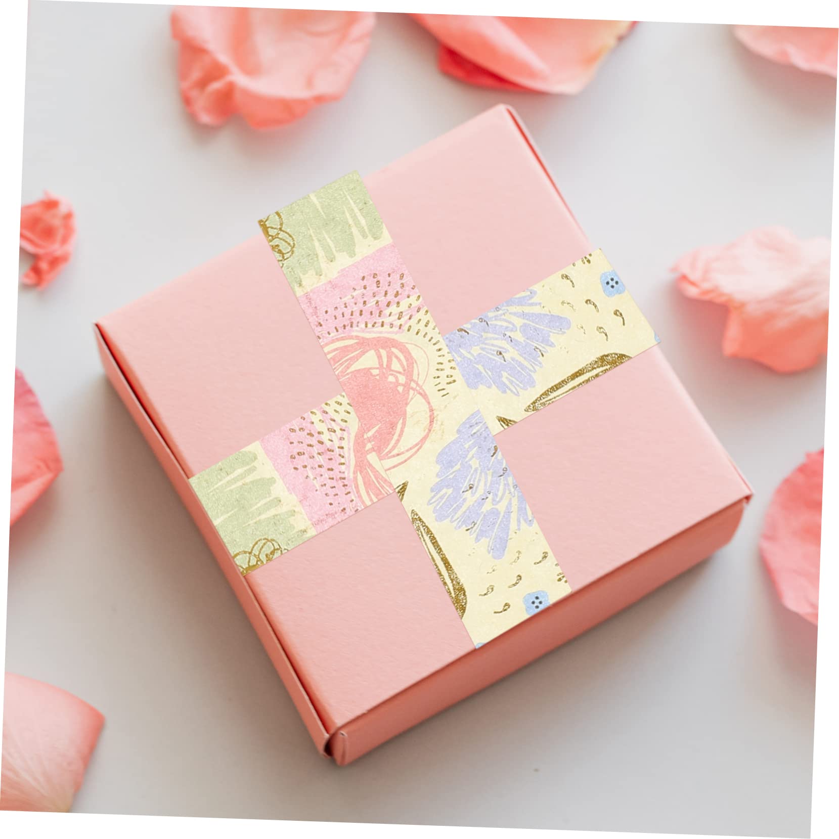 Lurrose 30rotoli Washi Tape Decorativi Geometrico Adesivo Per Scrapbooking e Decorazioni Creative