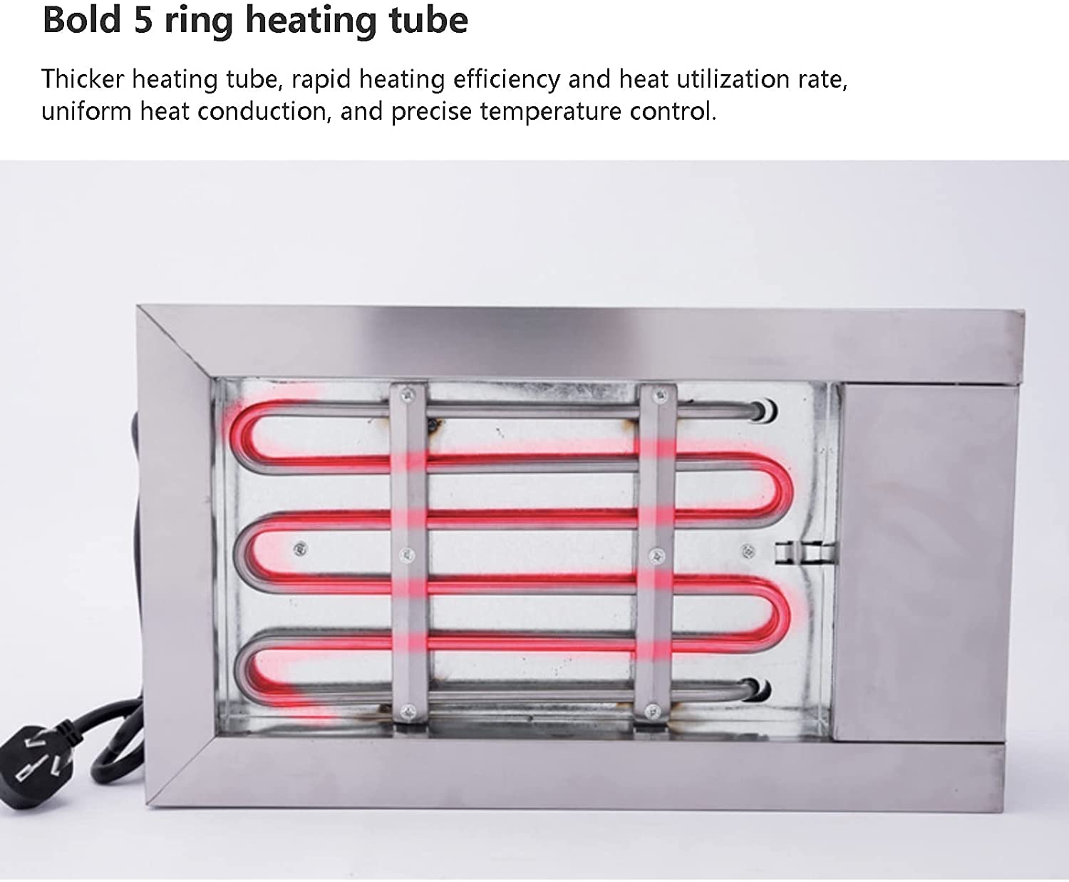 Calefacción eléctrica Máquina Takoyaki, 28 Piezas multifuncionales para fabricar Bolas de Pulpo japonés, Recubrimiento Antiadherente, Temperatura Ajustable, Acero Inoxidable, 220V