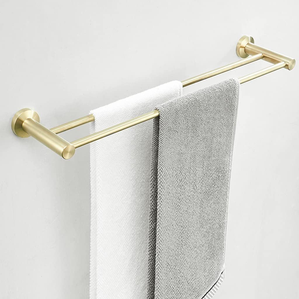 GLETSF Stainless Steel 304 Bathroom Rack, Towel Rack Bath Towel Rail, Bathroom Bathroom Towel Bar