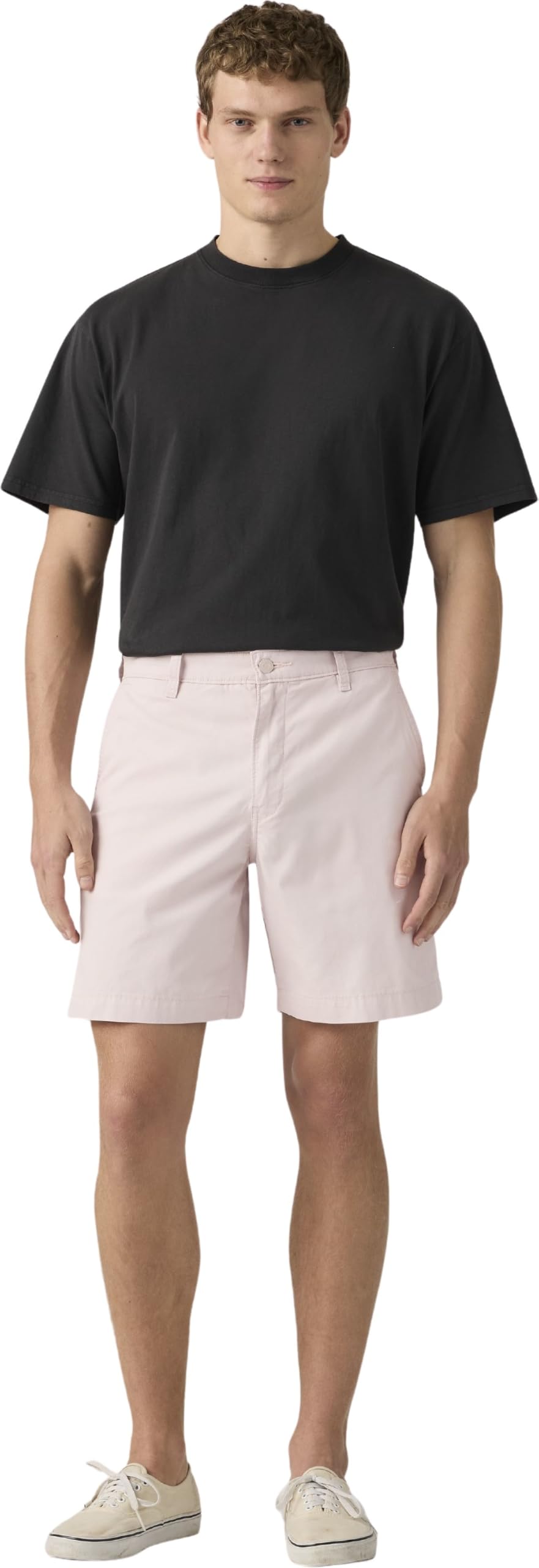Levi's Xx Authentic Relaxed Fit Chino Shorts, Light Pink, Size 30, Men