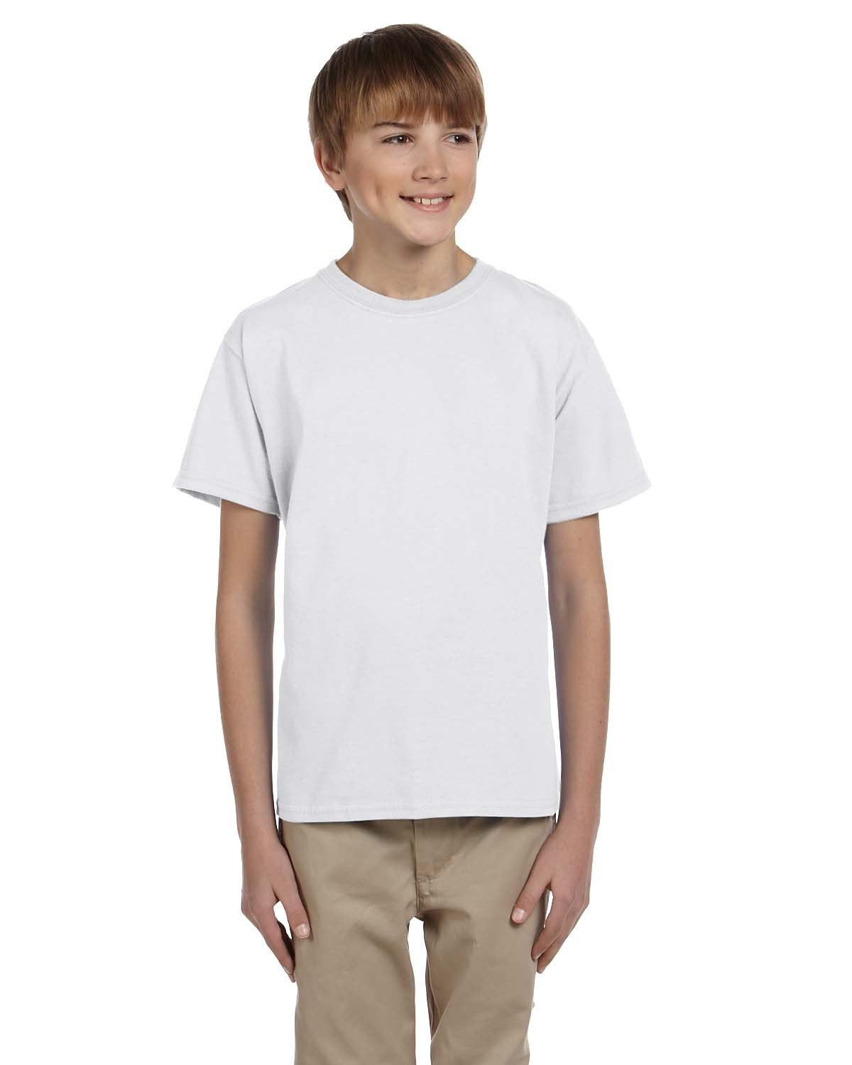Gildan ® - Youth Heavy Cotton ™ 100% Cotton T-Shirt. 5000B - [Sky]