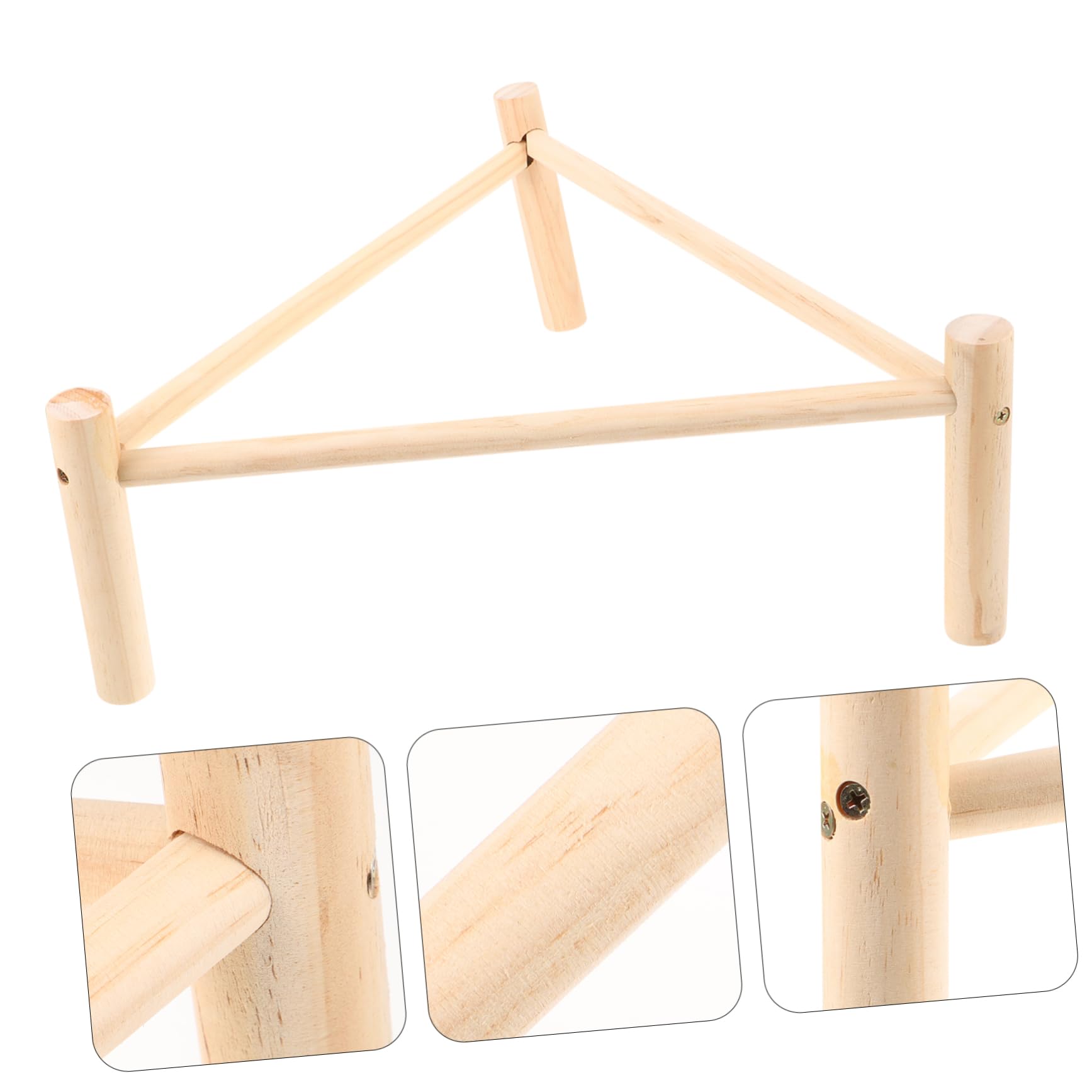 ifundom 4 Soportes De Madera para Pájaros Perchas para Gallineros Columpios para Pollos Perchas Adicionales para Pájaros Perchas para Gallineros Juguetes para Perchas De Pollo Jaula