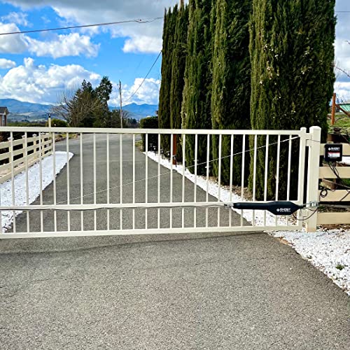 Ghost Controls Heavy-Duty Automatic Gate Opener Kit For Swing Gates With Long-Range Gate Opener Remote - Model Tss1 #TOP2