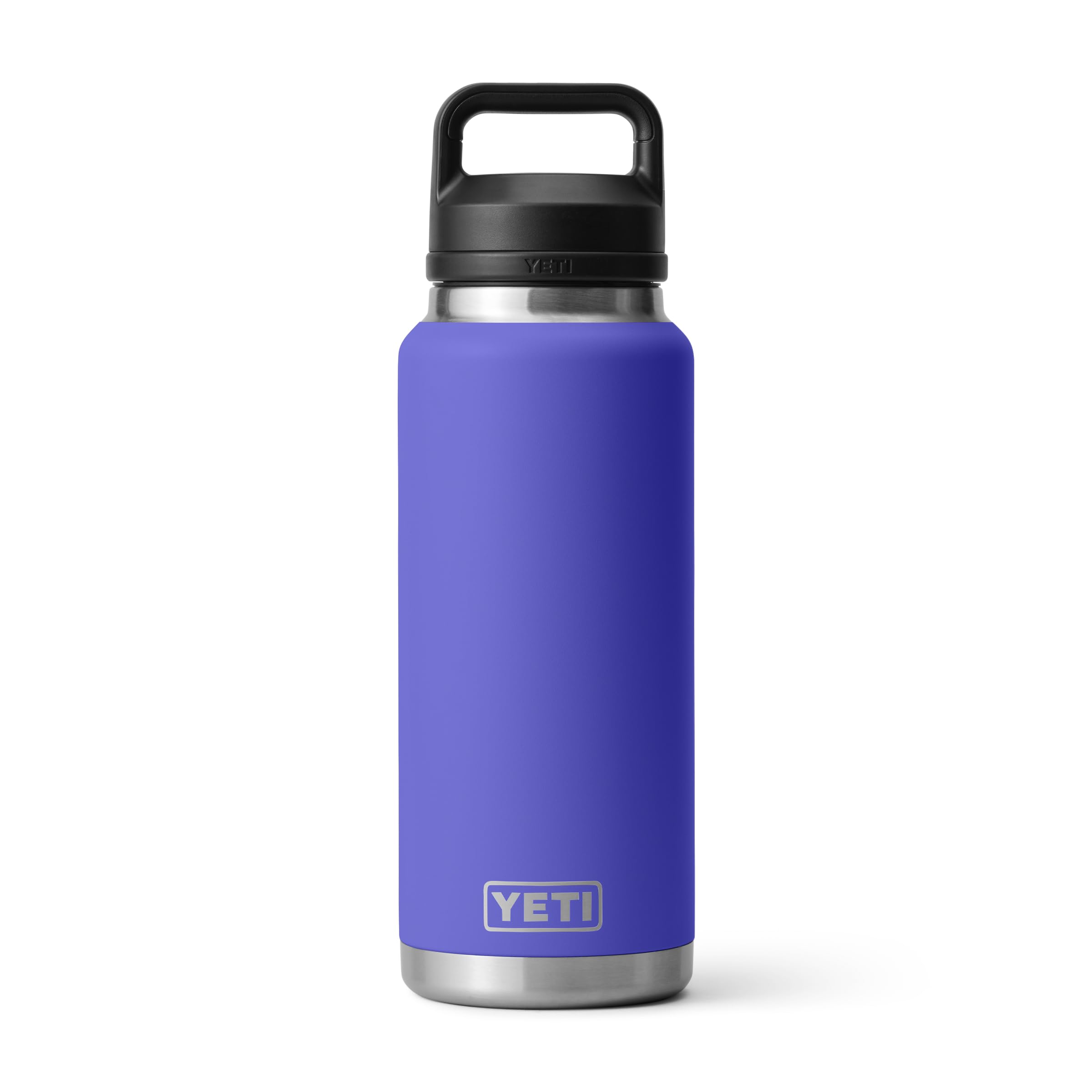 YETI Rambler 36 oz Bottle, Vacuum Insulated, Leakproof, Stainless Steel with Chug Cap Ultramarine Violet