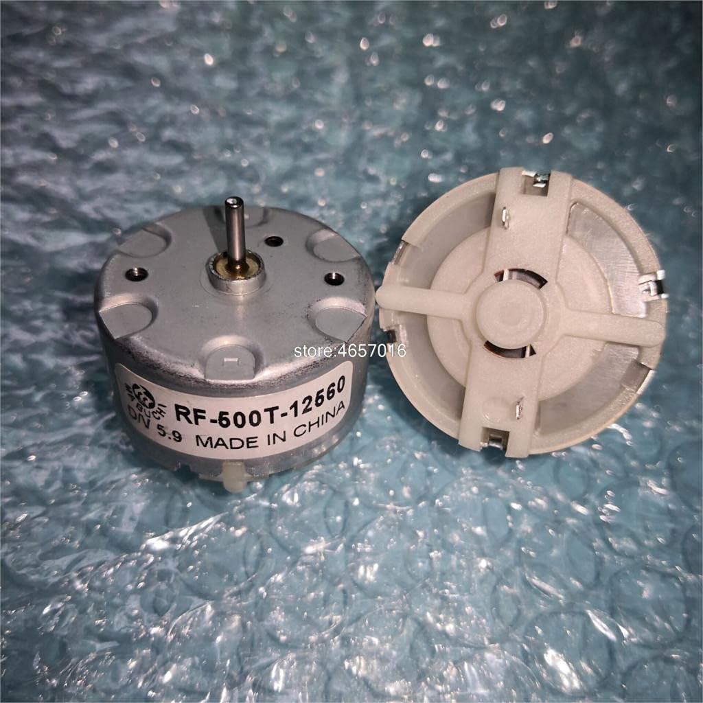 RF-500TB-12560 RF-500TB-14415 Permanent Magnet Motor High Speed Motor 3V / 6V / 12V Rotating Alarm Alarm Light Motor - (Speed(RPM): RF-500TB-14415, Voltage(V): 10PCS)