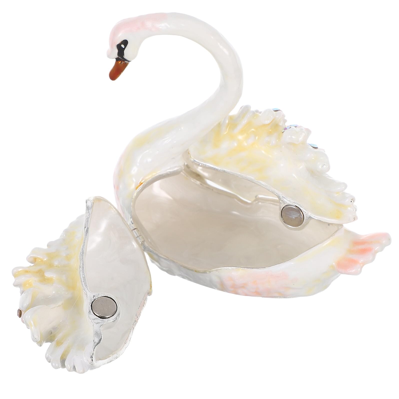 Boîte à bijoux cygne rose Abaodam pour sublimer la décoration de votre chambre