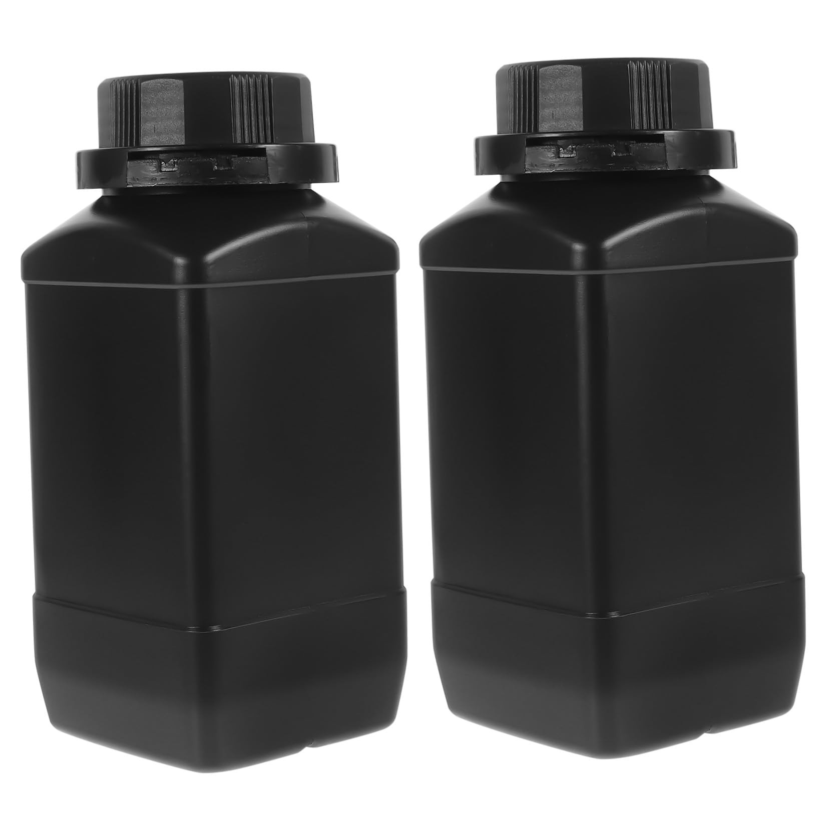 ABOOFAN 10 Piezas Botellas de Reactivos de Laboratorio Plástico Resistente Boca Ancha para Muestras Químicas Uso Industrial