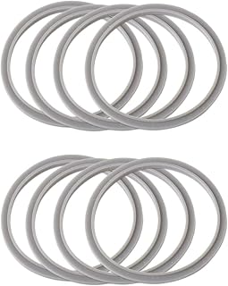 8 Pcs Silicone Rubber Gaskets Seal Rings Blender Rubber Seal Blender Replacement Parts for Most Blenders