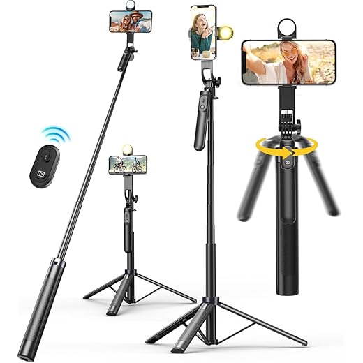 KINGONE Selfie Stick Tripod 71inch