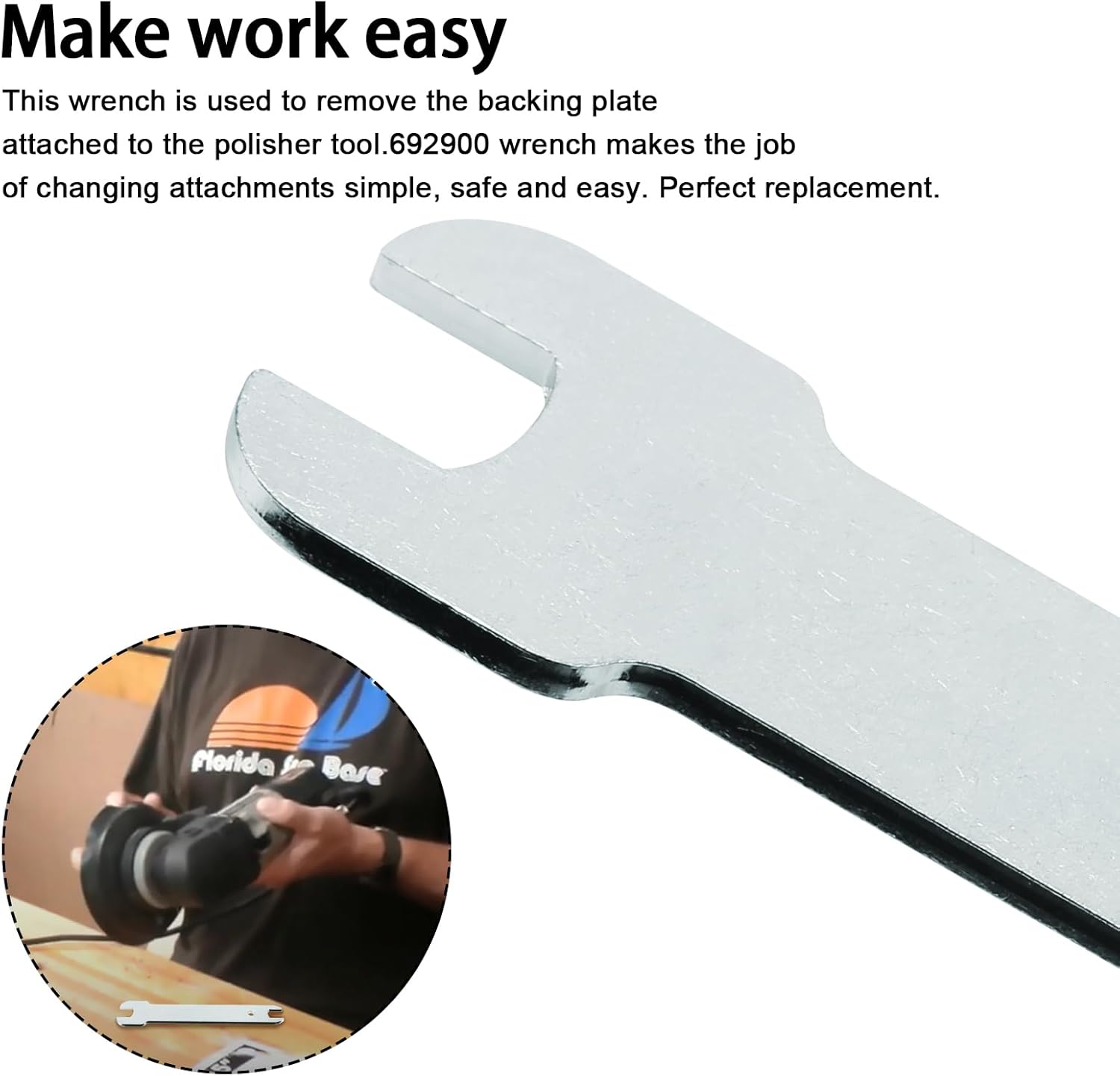 692900 Wrench Compatible with Various Porter Cable Models For Porter Cable sander amd polisher 7335,7336,7424-2Pack