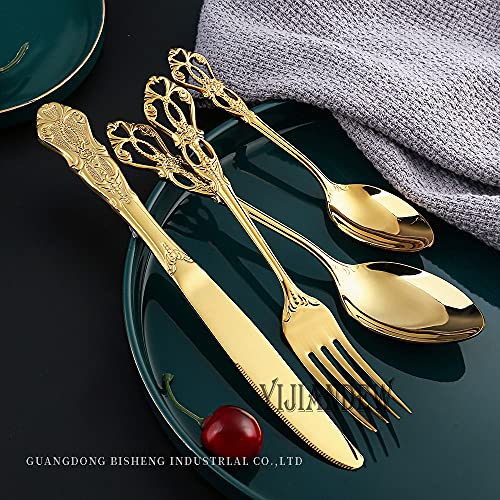 Argenterie vintage polie miroir pour une table d'exception - 5