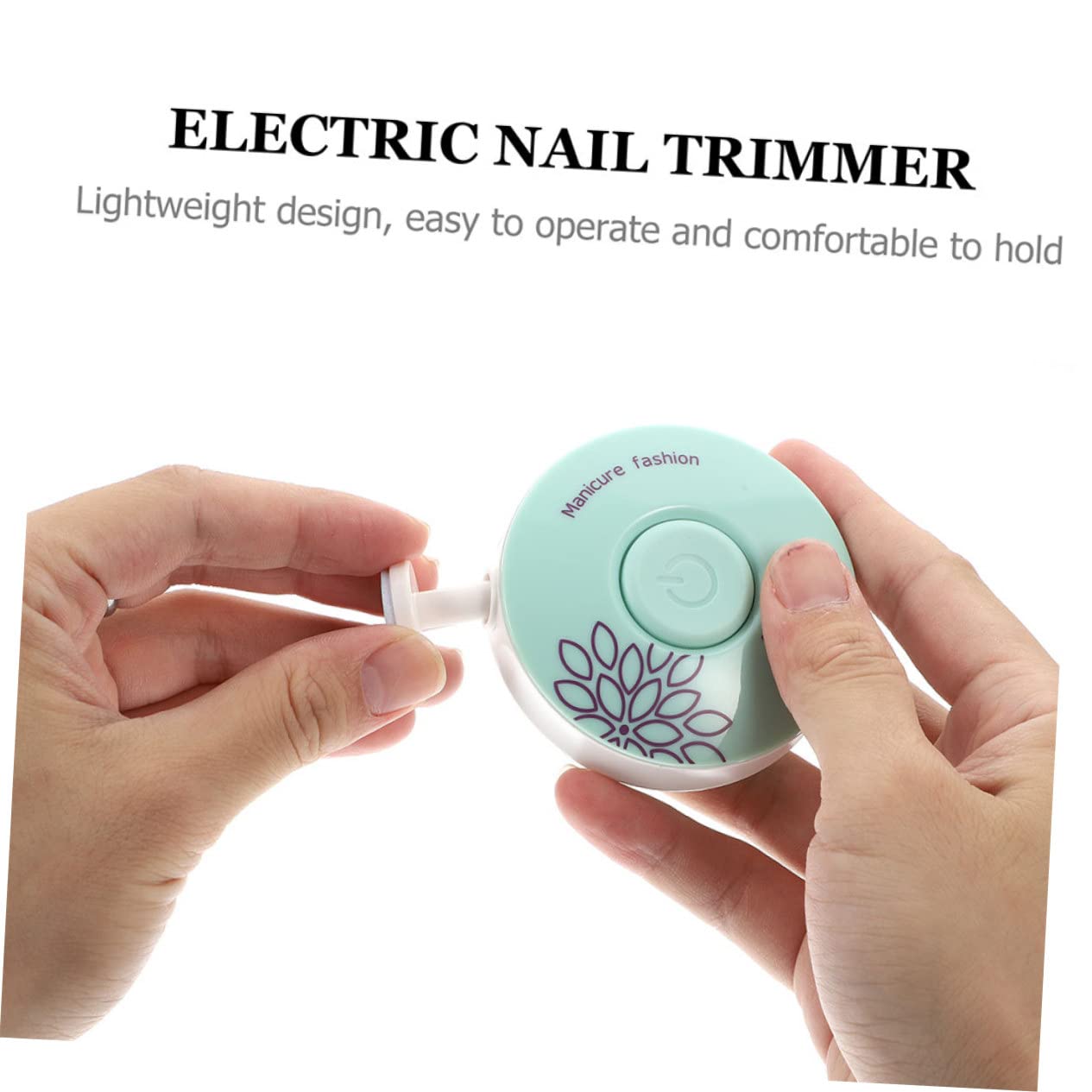 VICASKY 4juegos Uñas Eléctrica Para Bebés y Adultos Cortaúñas Silencioso y Seguro Diseño Ergonómico