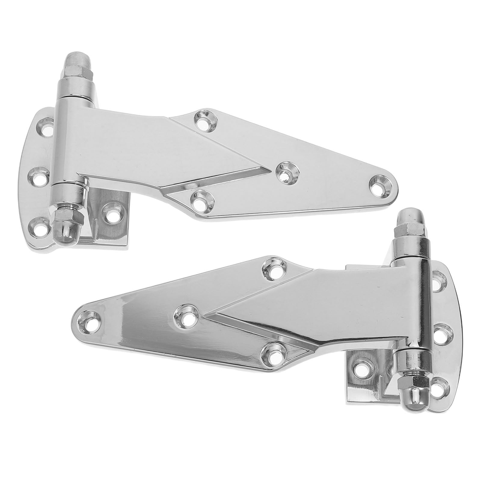2 Piezas Bisagra Oculta Industrial de Aleación de Zinc
