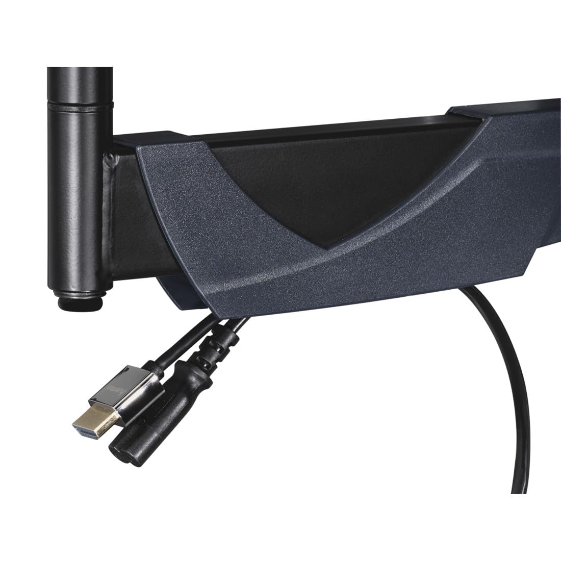 Hama | Soporte de Pared para TV de 19" a 48" (Soporte fullmotion, con 2 Brazos, inclinable +10/-15° y Giratorio 6°, Carga máxima de 35kg, VESA de 75 x 75 hasta 200 x 200, Pantallas de hasta 122cm)