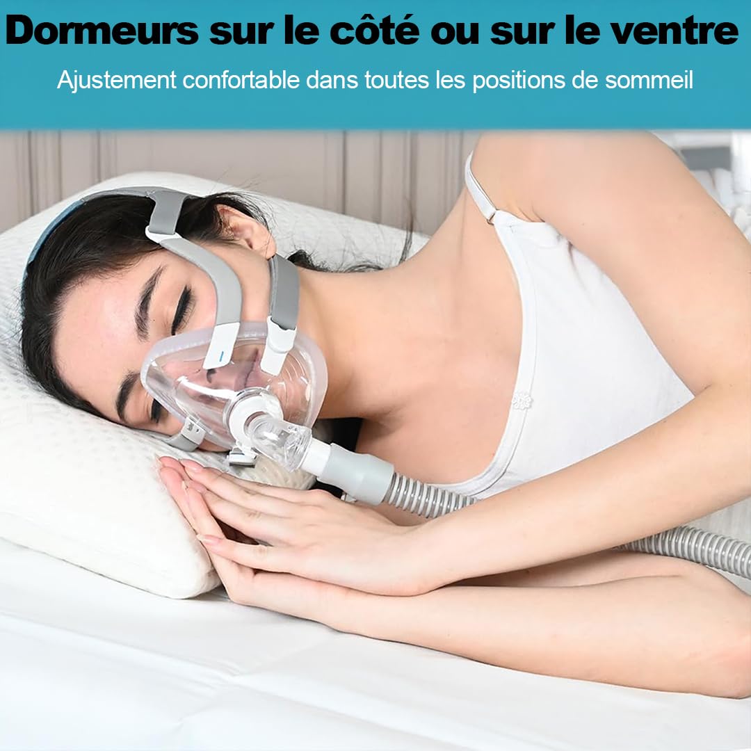 Coussin de rechange AirFit F20 pour masque F20, accessoire pour masque d’apnée du sommeil, masque AirFit F20, contenu : 1 coussin F20 (taille – Petite)