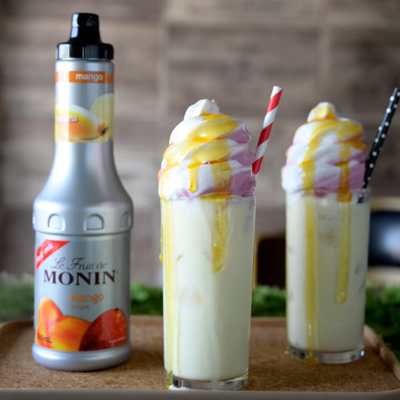 Amazon | モナン マンゴー フルーツミックス ピューレ 1L Monin Mango