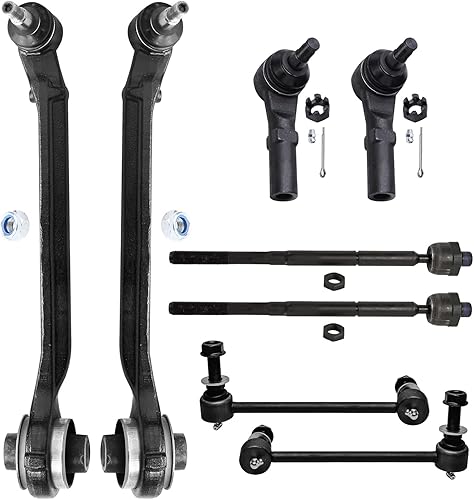 Miniatura 66 de Detroit Axle - Kit de suspensión delantera de 8 piezas para Toyota Sienna 2004-2010, brazos de control inferiores con rótulas interiores exteriores