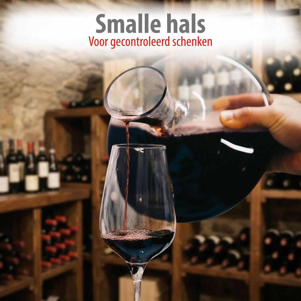 Vinata Decanter Cleaner: krasloos en eenvoudig reinigen