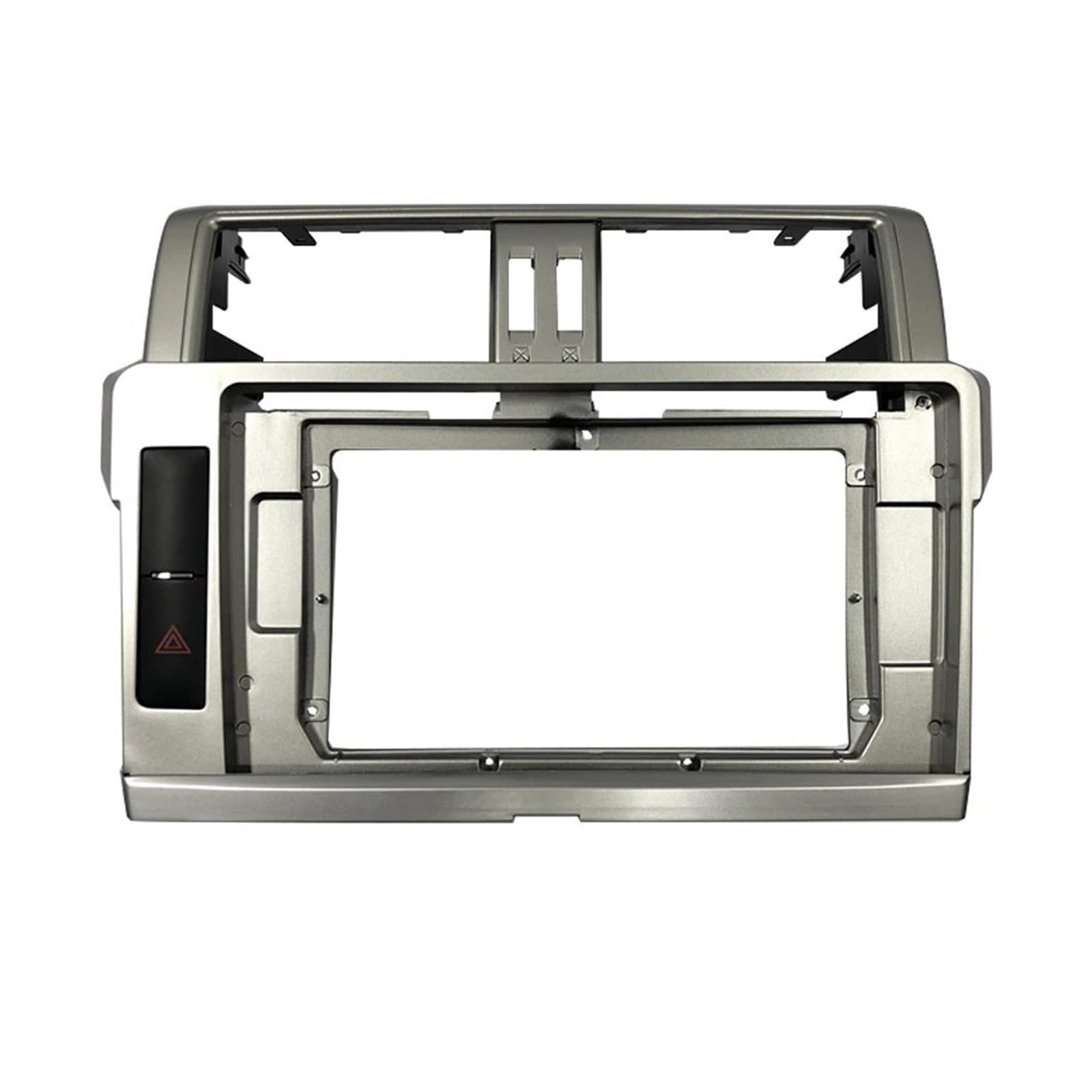 Kit Montaggio Sul Cruscotto Radio DVD GPS Mp5 2 Din 10,1 Pollici Per Prado 2014-2017 Pannello controllo