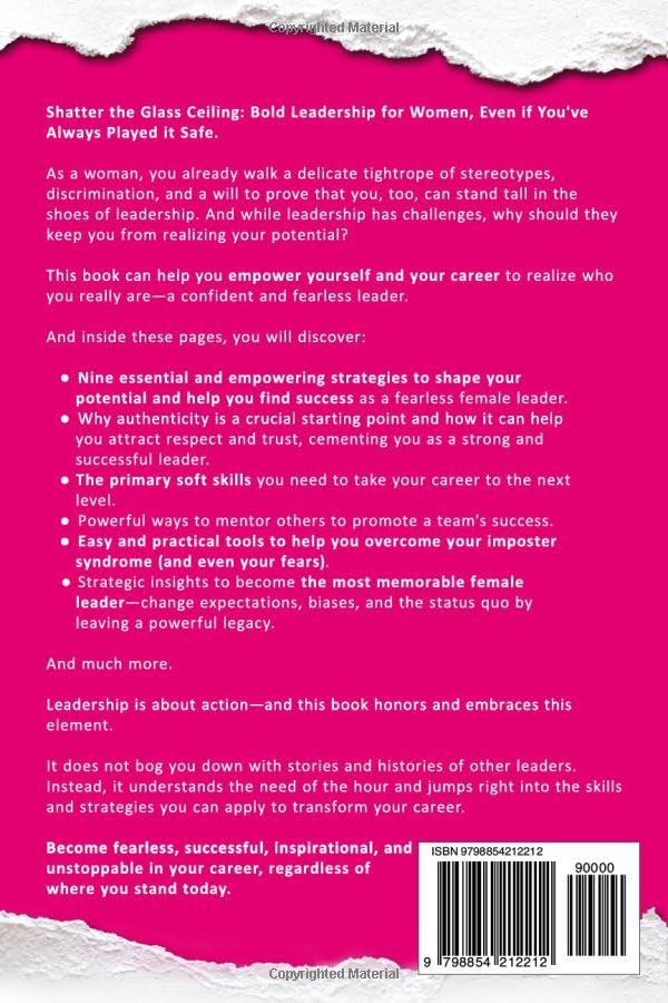 Vista 2 de Fearless Female Leadership 9 Essential Strategies To Overcome Gender Biases, Build Confidence And Empower Your Career