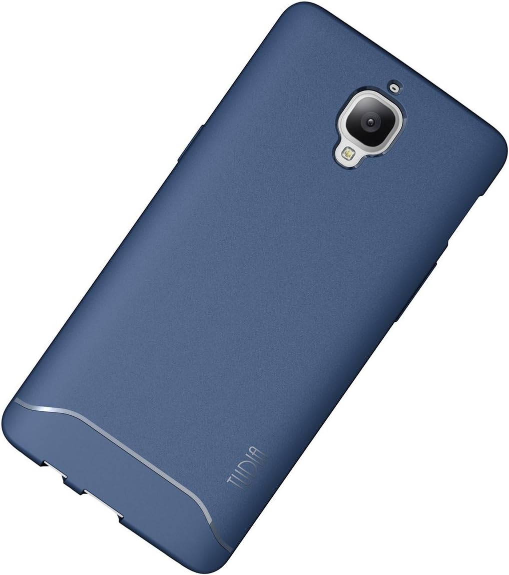 OnePlus 3T / OnePlus 3 Case, TUDIA Full-Matte Lightweight [Arch] TPU Bumper Shock Absorption Case for OnePlus 3T, OnePlus 3 (Blue)