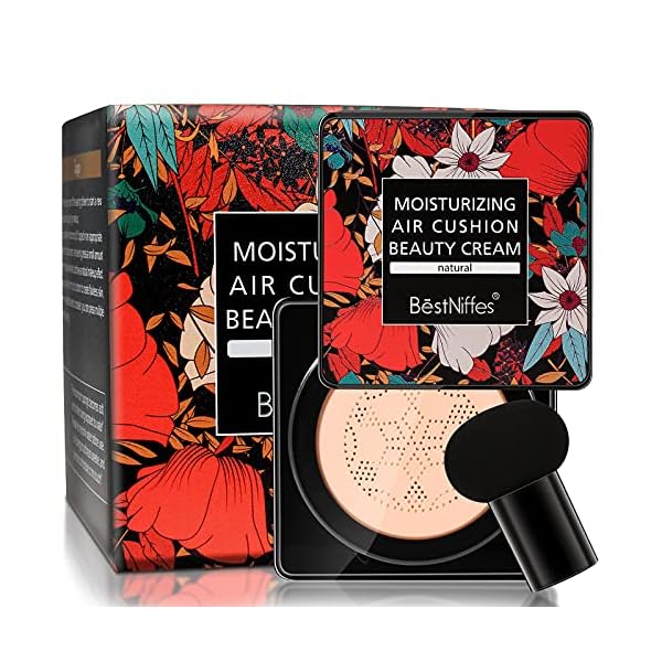 Mushroom-Head-FoundationAir-Cushion-CC-Cream-BB-Cream-Moisturizing-Concealer-Bright-Makeup-Base-Long-Lasting-with-Mushroom-Makeup-Sponge-1-Pcs Bestniffes Mushroom Head Foundation,Air Cushion CC Cream BB Cream, Moisturizing Concealer, Bright Makeup Base Long Lasting with Mushroom Makeup Sponge