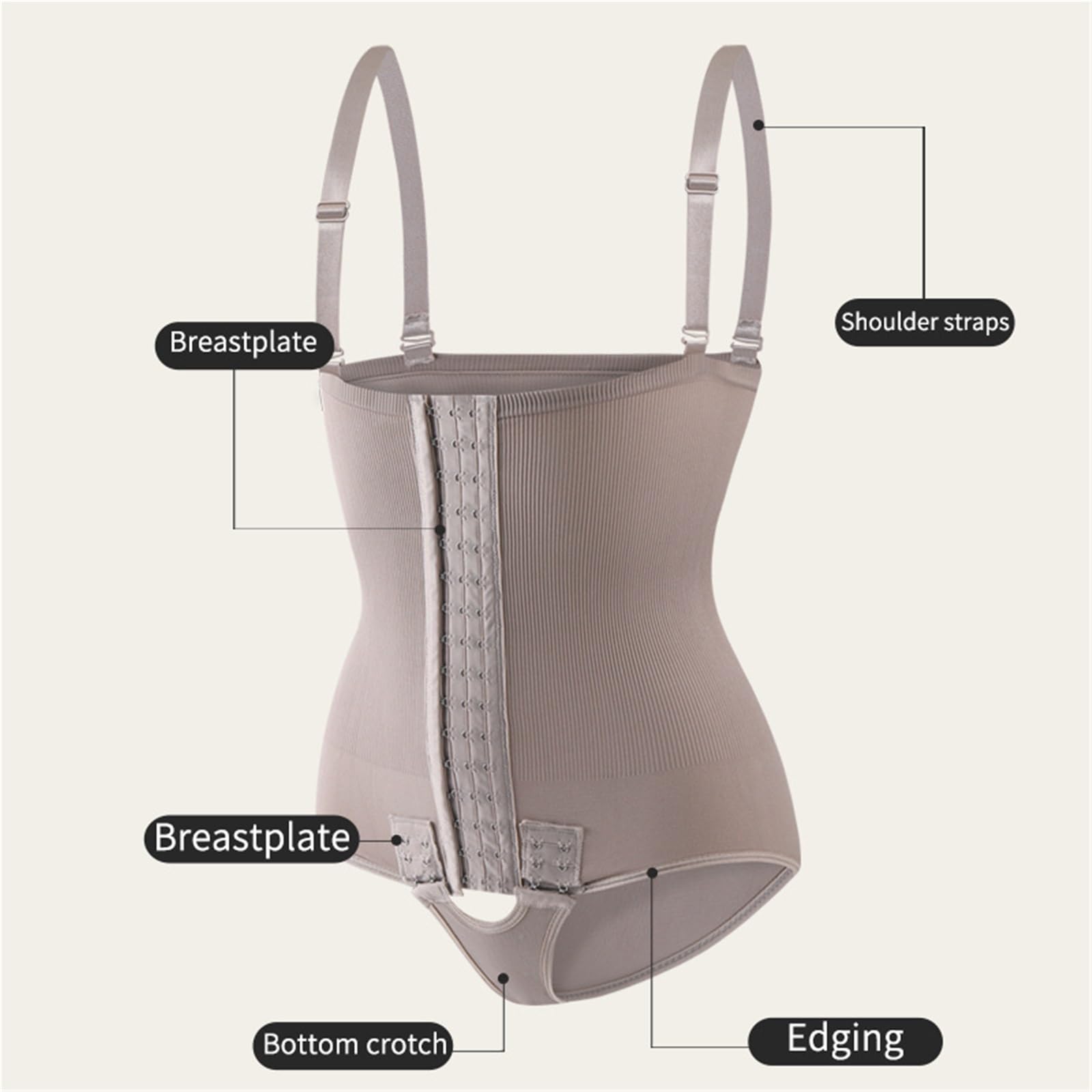 Femmes Shapewear Body taille haute formateur ceinture Shorts ventre contrôle culotte corps Shaper bout à sous-vêtements de contention pour Femme