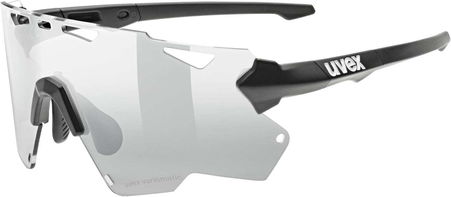 uvex photochromic sports sunglasses for cycling/running with UV protection, for women & men, sportstyle 228 V