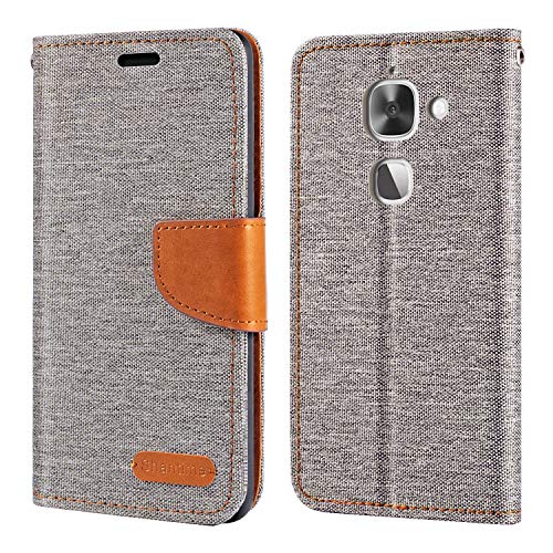 Letv LeEco Le 2 Case, Oxford Leather Wallet Case with Soft TPU Back Cover Magnet Flip Case for LeEco Le S3