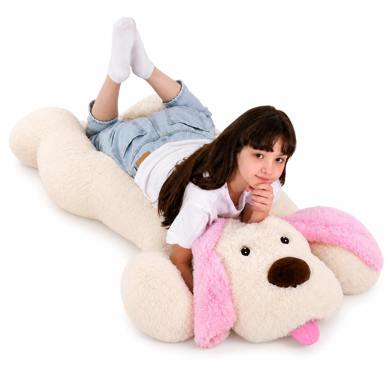 超希ラス1点BIGクッションアメリカブランド Dog DigginDesigns Amazon.com: MorisMos 51 Inch Giant Dog Stuffed Animal, Large Dog
