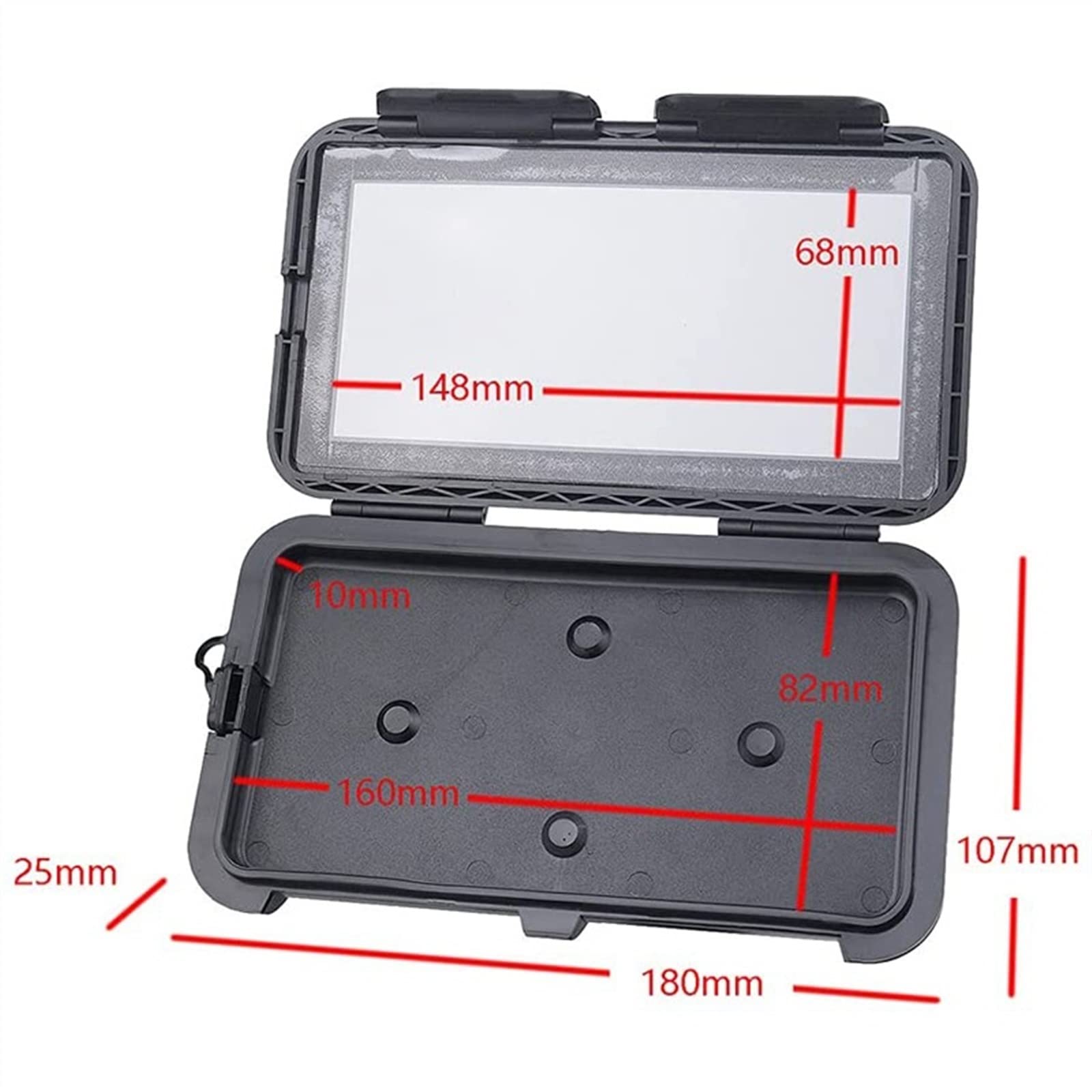 Soporte De Teléfono para Manillar De Motocicleta, Soporte De Montaje para Teléfono Móvil, Soporte Navegación GPS, Soporte para Teléfono Inteligente, Soporte Impermeable Soporte GPS teléfono