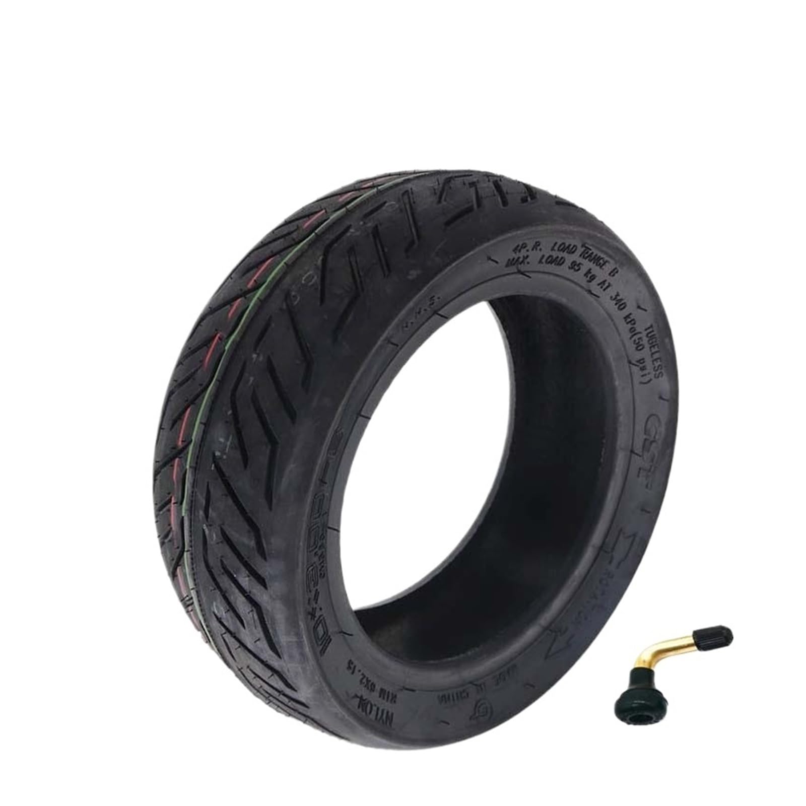 Opona bezdętkowa 10x3.00-6 do hulajnogi elektrycznej Wolf Skateboard M4 11X, 10 cali, odporna na podciśnienie(WZ)