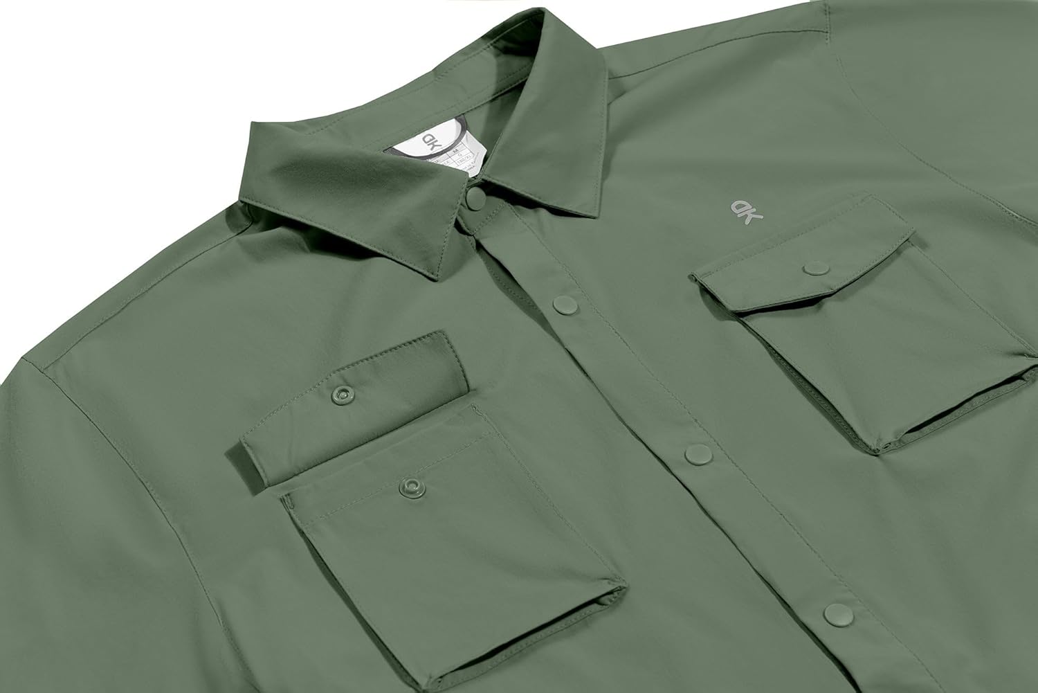 Little Donkey Andy Men's Lightweight Quick Dry Shirts for Hiking Travel Fishing Short Sleeve UPF50 Cargo Pocket - Image 4