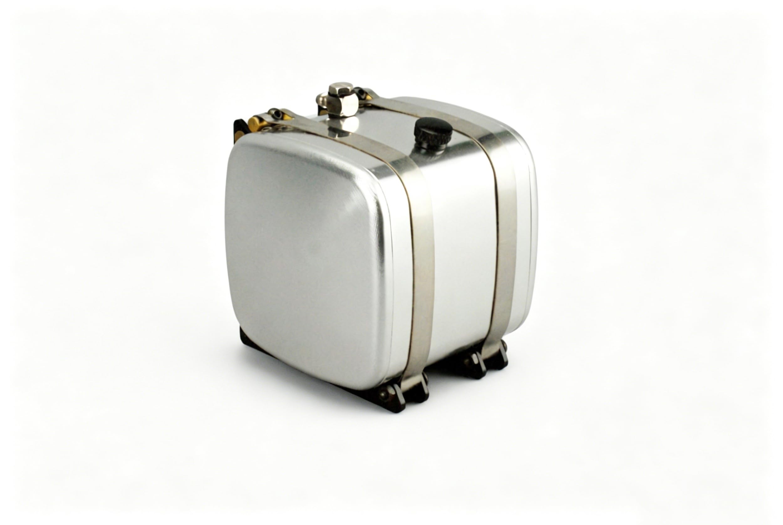 Wheelfun 52.5Mm LESU Metal Hydraulic Fuel Tank 1/14 RC Model Dumper Truck Diy Car Model Parts — image 1