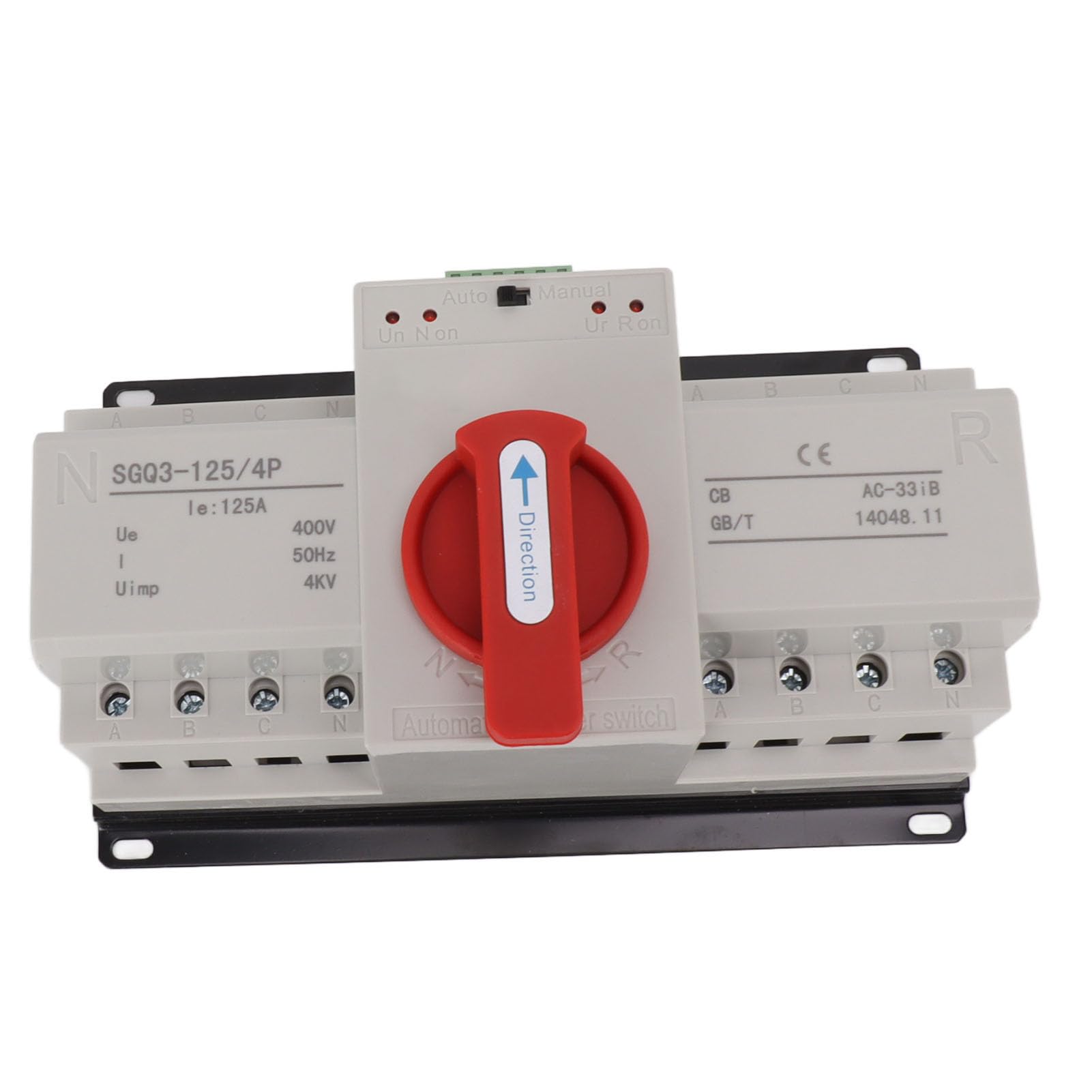 Aramox Automatyczny Przełącznik Zasilania 125A 400V PA66, Przełącznik
