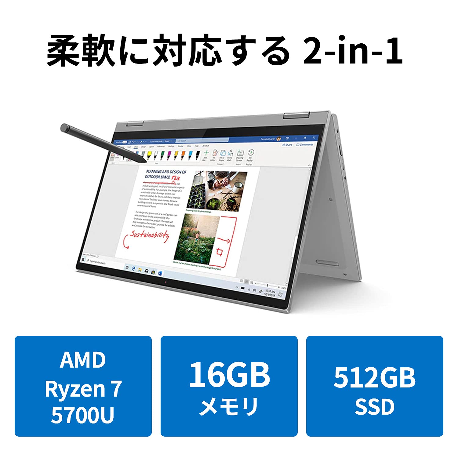 Amazon.co.jp: Lenovo ノートパソコン IdeaPad Flex 550(14型FHD