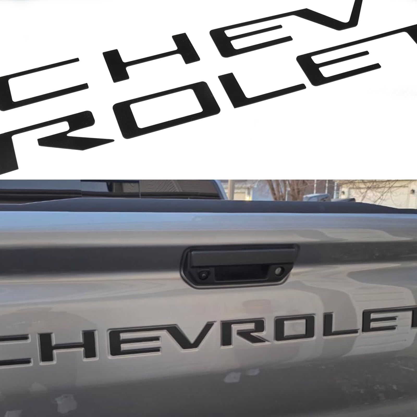 POSPICE Colorado Tailgate Insert Letters