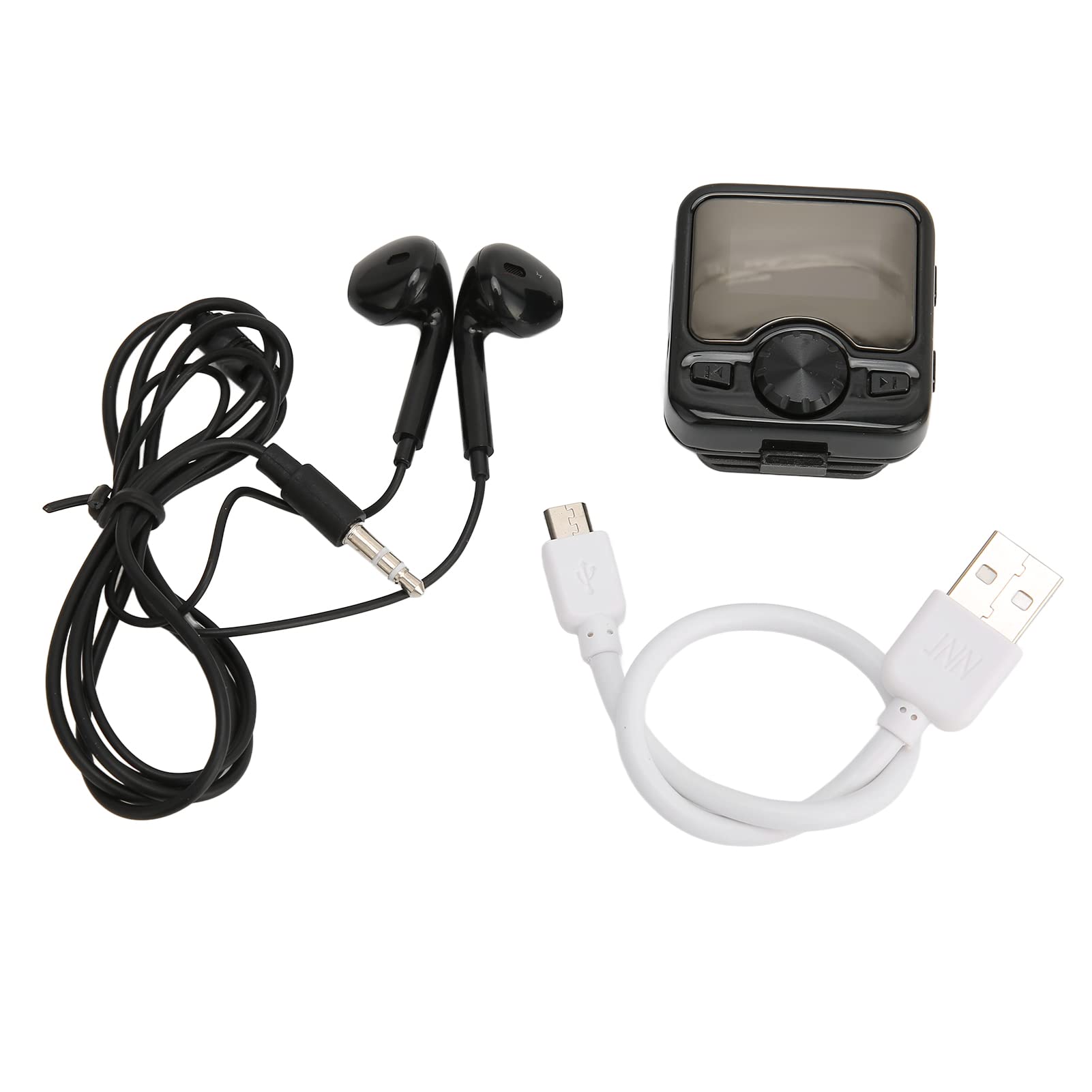 SIXRUN Reproductor de Música MP3 Bluetooth, Pantalla de 128x64 (8GB)