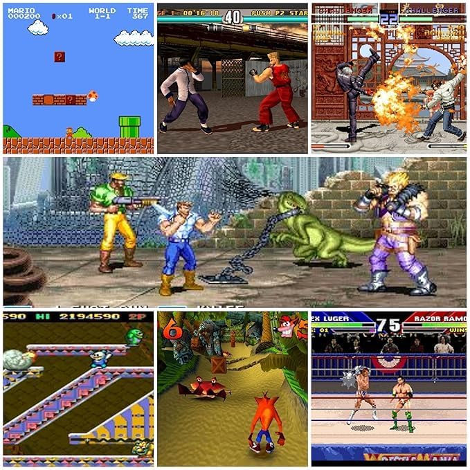 Image of 2026 Game Console Stick 4K promax. Stick with Built-in 9+ Emulators 21,000+ Games, 4k Hdmi Output & 2.4GHz Wireless Controller, (new latest)