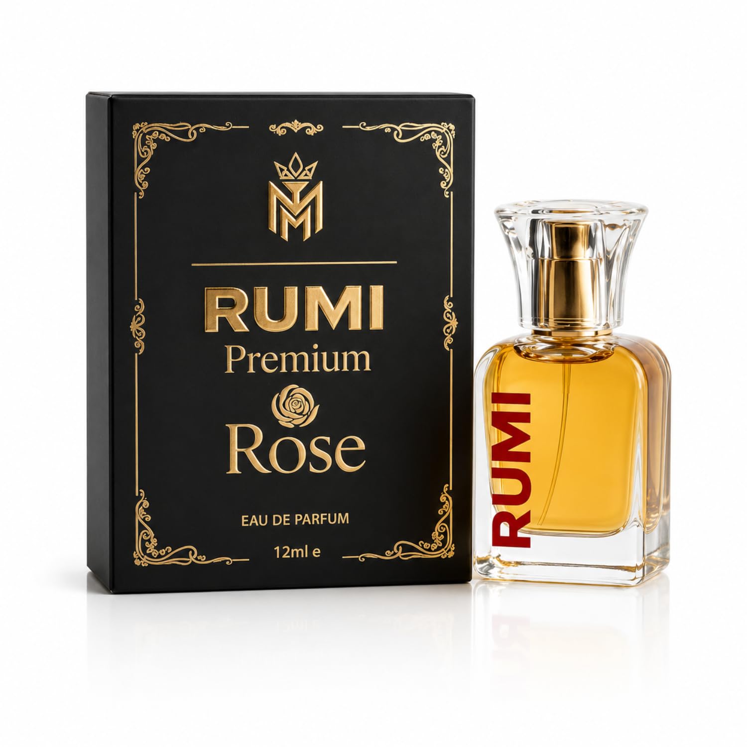 Rumi Premium Rose Attar Unisex |Non-alcoholic Roll On 12ml Floral Attar-image-45