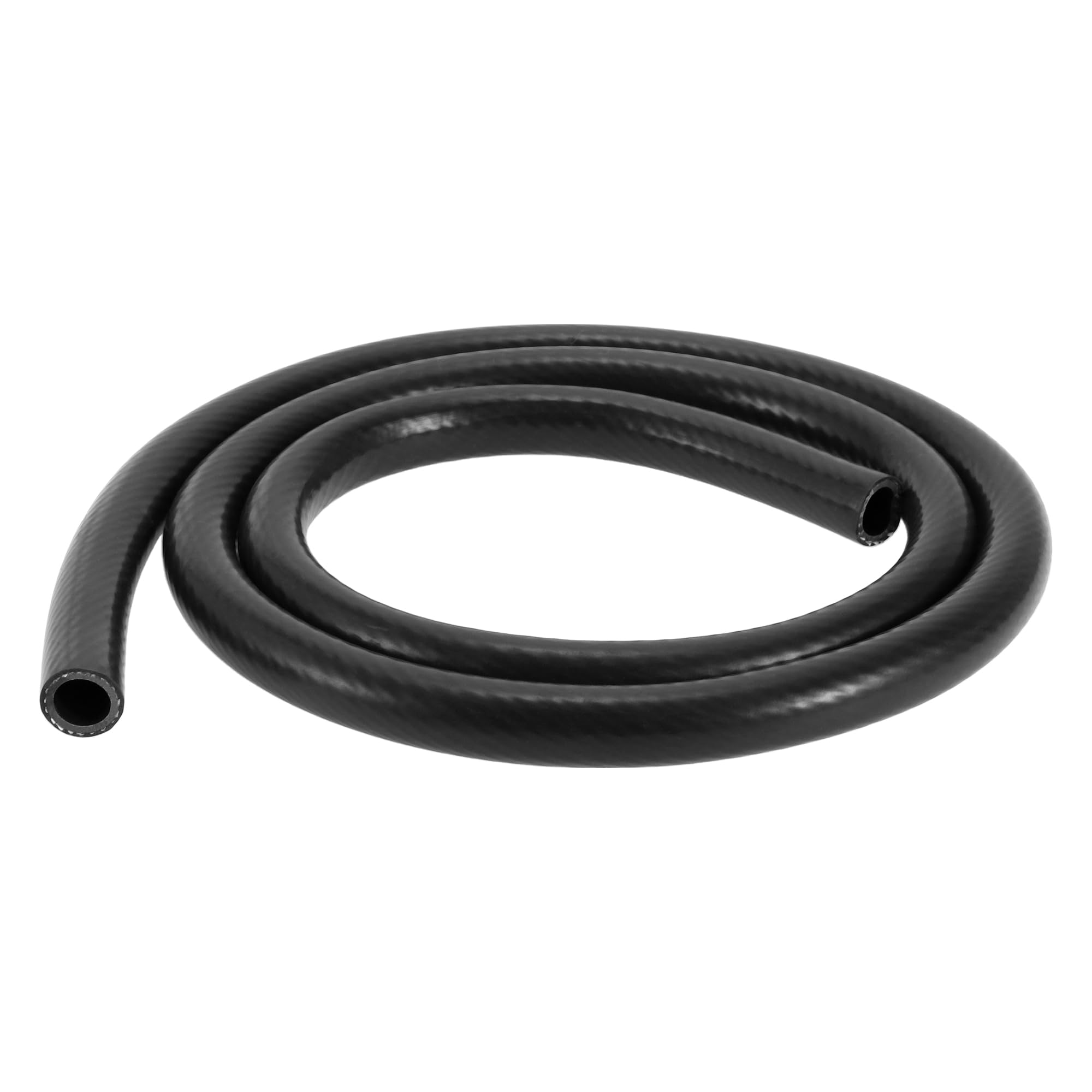 Tubo in Silicone per Aspirazione Automobilistica Tubo per Aspirazione ad Alta Temperatura 1 metro 13mm ID 3mm Spessore 1 Pezzo Nero 130PSI Pressione Massima