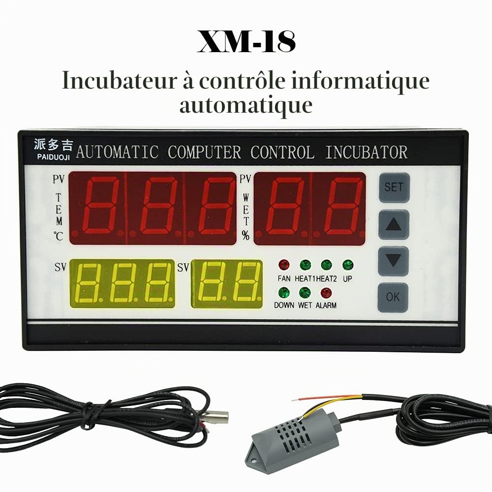 Thermostat numérique Contrôleur multifonctions pour Incubateur Incubateur (XM-18)